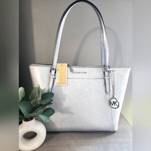 Michael Kors Ciara Large Leather Tote Bag Purse NWT